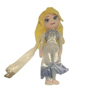 Frozen Elsa Plush Doll Blue White Disney Soft Princess toy girls toddler snow